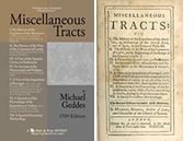 READ ONLINE: Miscellaneous Tracts by Michael Geddes (1709 Edition)