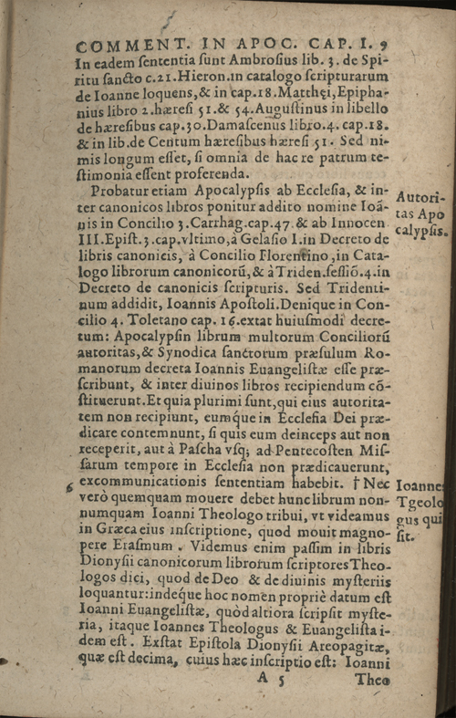 In sacram beati Ioannis Apostoli and Evangelistae Apocalypsin Commentarii by Francisci Riberae, Presbyteri Societatis Iesu, 1602 edition in Latin - read online free