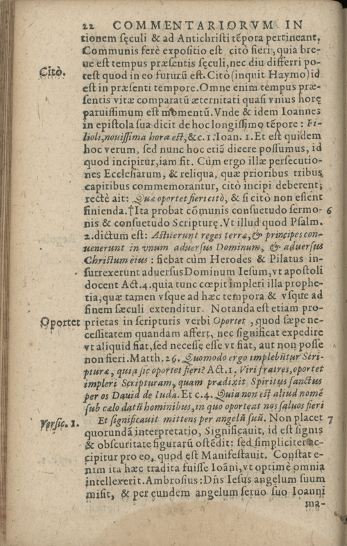In sacram beati Ioannis Apostoli and Evangelistae Apocalypsin Commentarii by Francisci Riberae, Presbyteri Societatis Iesu, 1602 edition in Latin - read online free