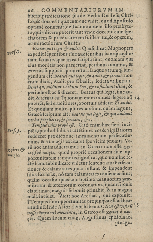 In sacram beati Ioannis Apostoli and Evangelistae Apocalypsin Commentarii by Francisci Riberae, Presbyteri Societatis Iesu, 1602 edition in Latin - read online free