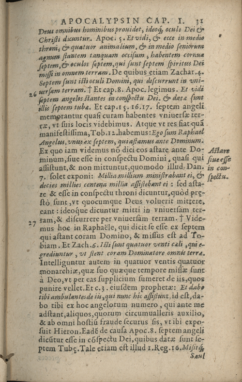 In sacram beati Ioannis Apostoli and Evangelistae Apocalypsin Commentarii by Francisci Riberae, Presbyteri Societatis Iesu, 1602 edition in Latin - read online free