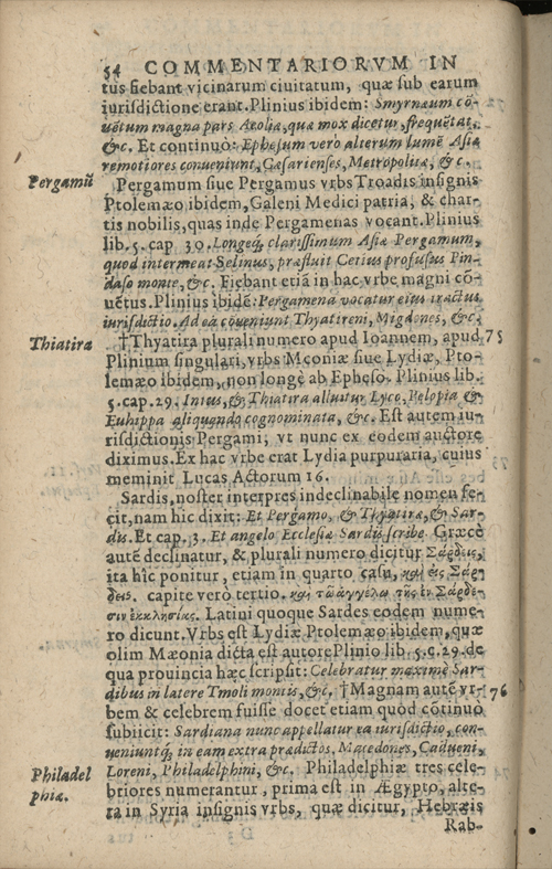 In sacram beati Ioannis Apostoli and Evangelistae Apocalypsin Commentarii by Francisci Riberae, Presbyteri Societatis Iesu, 1602 edition in Latin - read online free