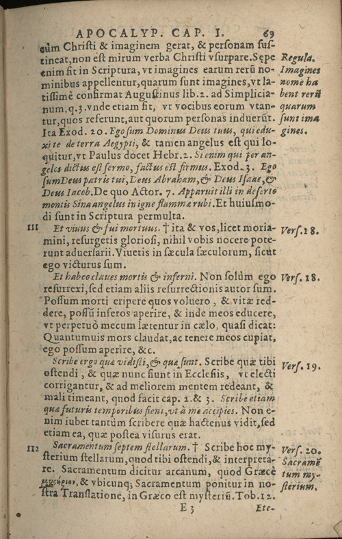 In sacram beati Ioannis Apostoli and Evangelistae Apocalypsin Commentarii by Francisci Riberae, Presbyteri Societatis Iesu, 1602 edition in Latin - read online free