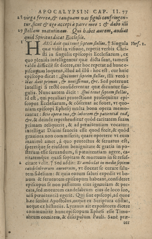 In sacram beati Ioannis Apostoli and Evangelistae Apocalypsin Commentarii by Francisci Riberae, Presbyteri Societatis Iesu, 1602 edition in Latin - read online free