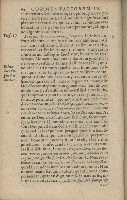 In sacram beati Ioannis Apostoli and Evangelistae Apocalypsin Commentarii by Francisci Riberae, Presbyteri Societatis Iesu, 1602 edition in Latin - read online free