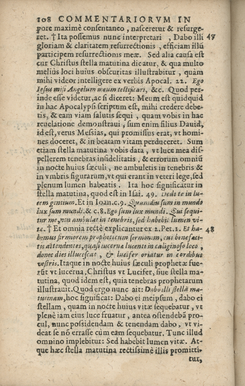 In sacram beati Ioannis Apostoli and Evangelistae Apocalypsin Commentarii by Francisci Riberae, Presbyteri Societatis Iesu, 1602 edition in Latin - read online free