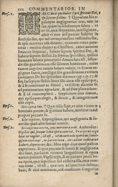 In sacram beati Ioannis Apostoli and Evangelistae Apocalypsin Commentarii by Francisci Riberae, Presbyteri Societatis Iesu, 1602 edition in Latin - read online free