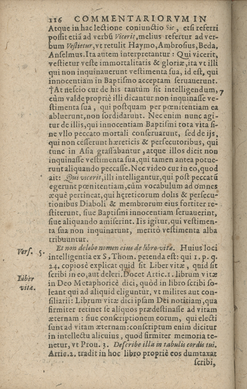 In sacram beati Ioannis Apostoli and Evangelistae Apocalypsin Commentarii by Francisci Riberae, Presbyteri Societatis Iesu, 1602 edition in Latin - read online free