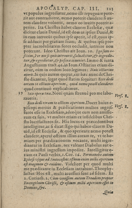 In sacram beati Ioannis Apostoli and Evangelistae Apocalypsin Commentarii by Francisci Riberae, Presbyteri Societatis Iesu, 1602 edition in Latin - read online free