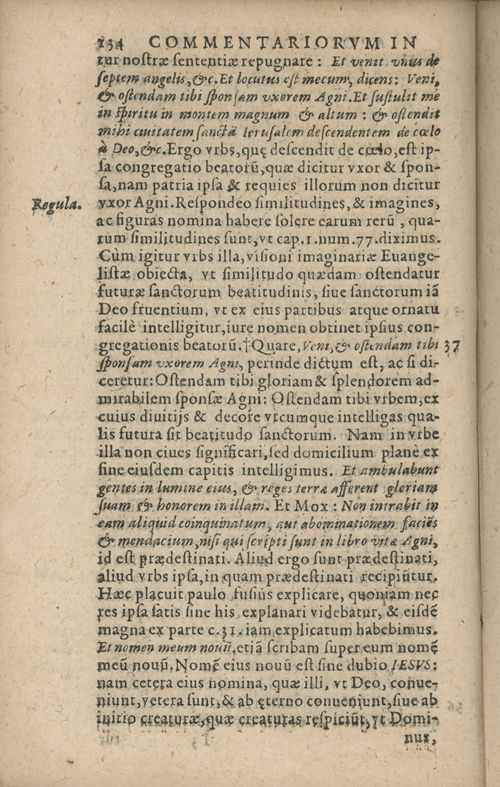 In sacram beati Ioannis Apostoli and Evangelistae Apocalypsin Commentarii by Francisci Riberae, Presbyteri Societatis Iesu, 1602 edition in Latin - read online free