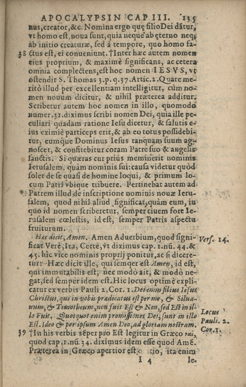 In sacram beati Ioannis Apostoli and Evangelistae Apocalypsin Commentarii by Francisci Riberae, Presbyteri Societatis Iesu, 1602 edition in Latin - read online free