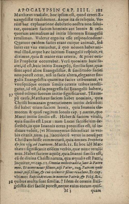 In sacram beati Ioannis Apostoli and Evangelistae Apocalypsin Commentarii by Francisci Riberae, Presbyteri Societatis Iesu, 1602 edition in Latin - read online free