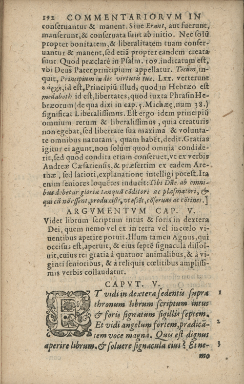 In sacram beati Ioannis Apostoli and Evangelistae Apocalypsin Commentarii by Francisci Riberae, Presbyteri Societatis Iesu, 1602 edition in Latin - read online free
