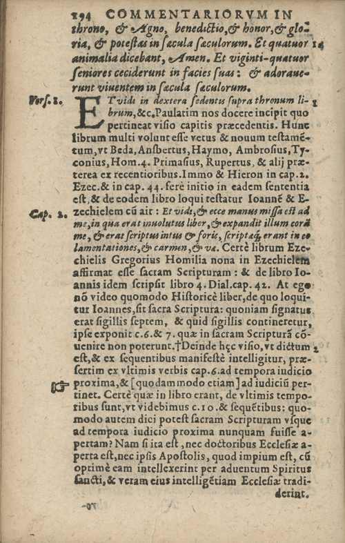 In sacram beati Ioannis Apostoli and Evangelistae Apocalypsin Commentarii by Francisci Riberae, Presbyteri Societatis Iesu, 1602 edition in Latin - read online free