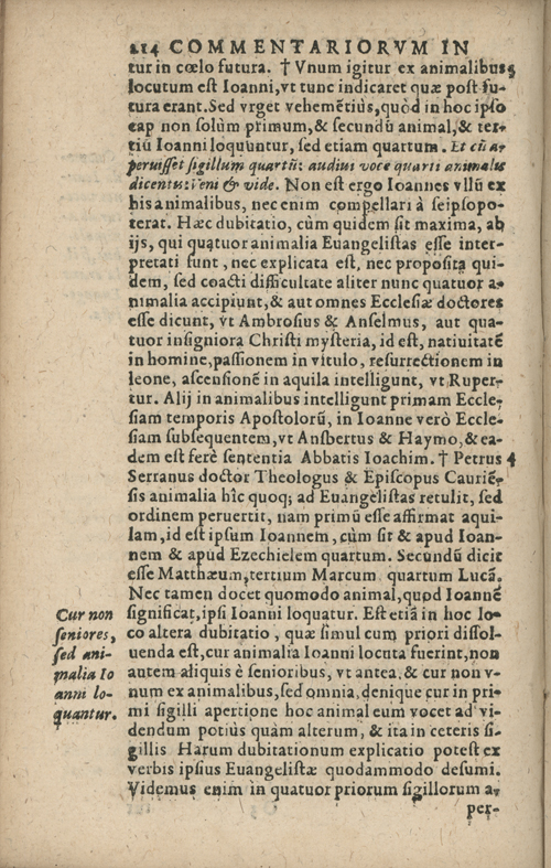 In sacram beati Ioannis Apostoli and Evangelistae Apocalypsin Commentarii by Francisci Riberae, Presbyteri Societatis Iesu, 1602 edition in Latin - read online free