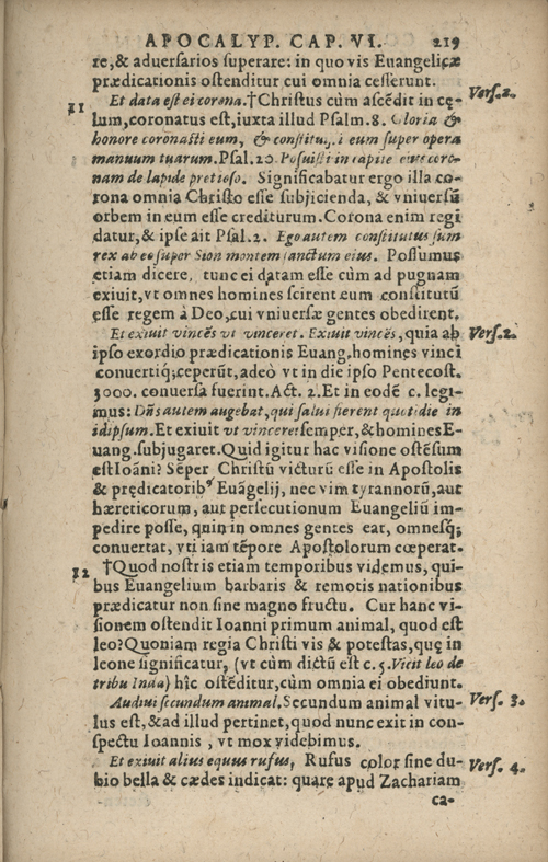 In sacram beati Ioannis Apostoli and Evangelistae Apocalypsin Commentarii by Francisci Riberae, Presbyteri Societatis Iesu, 1602 edition in Latin - read online free