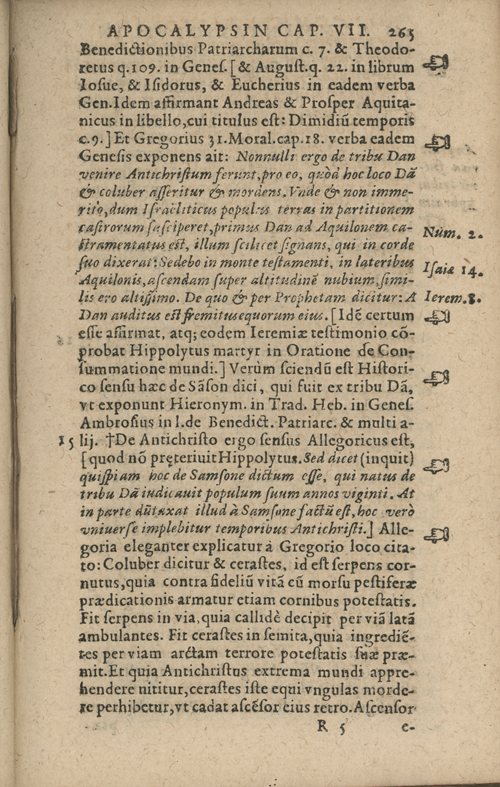 In sacram beati Ioannis Apostoli and Evangelistae Apocalypsin Commentarii by Francisci Riberae, Presbyteri Societatis Iesu, 1602 edition in Latin - read online free