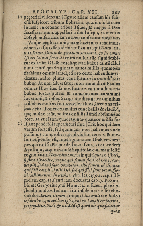In sacram beati Ioannis Apostoli and Evangelistae Apocalypsin Commentarii by Francisci Riberae, Presbyteri Societatis Iesu, 1602 edition in Latin - read online free