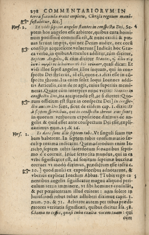 In sacram beati Ioannis Apostoli and Evangelistae Apocalypsin Commentarii by Francisci Riberae, Presbyteri Societatis Iesu, 1602 edition in Latin - read online free