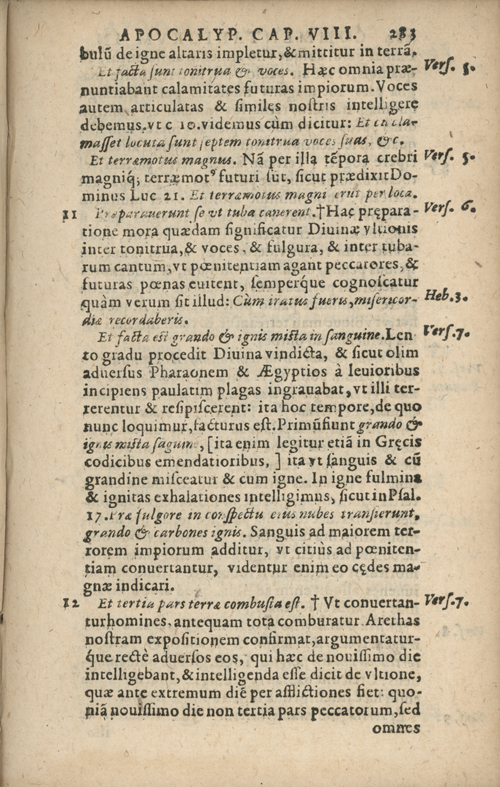 In sacram beati Ioannis Apostoli and Evangelistae Apocalypsin Commentarii by Francisci Riberae, Presbyteri Societatis Iesu, 1602 edition in Latin - read online free