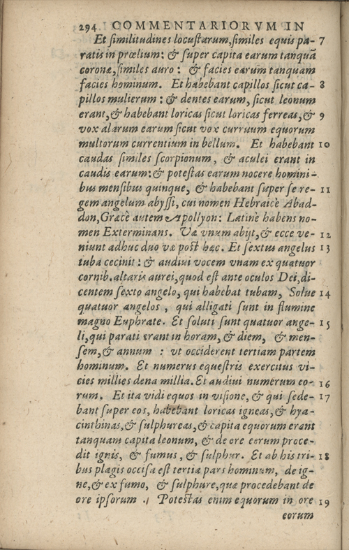 In sacram beati Ioannis Apostoli and Evangelistae Apocalypsin Commentarii by Francisci Riberae, Presbyteri Societatis Iesu, 1602 edition in Latin - read online free