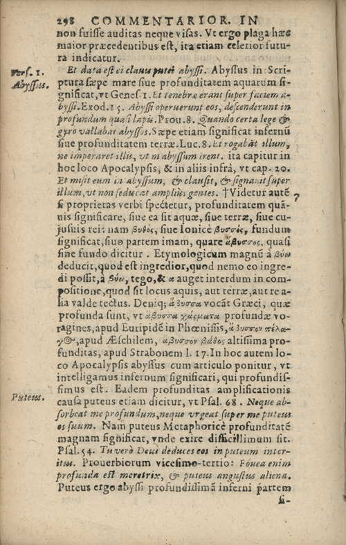 In sacram beati Ioannis Apostoli and Evangelistae Apocalypsin Commentarii by Francisci Riberae, Presbyteri Societatis Iesu, 1602 edition in Latin - read online free
