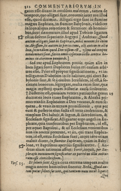 In sacram beati Ioannis Apostoli and Evangelistae Apocalypsin Commentarii by Francisci Riberae, Presbyteri Societatis Iesu, 1602 edition in Latin - read online free