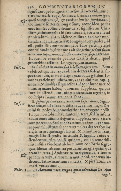 In sacram beati Ioannis Apostoli and Evangelistae Apocalypsin Commentarii by Francisci Riberae, Presbyteri Societatis Iesu, 1602 edition in Latin - read online free