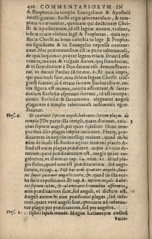 In sacram beati Ioannis Apostoli and Evangelistae Apocalypsin Commentarii by Francisci Riberae, Presbyteri Societatis Iesu, 1602 edition in Latin - read online free