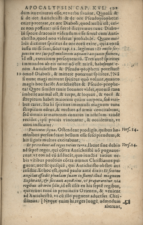 In sacram beati Ioannis Apostoli and Evangelistae Apocalypsin Commentarii by Francisci Riberae, Presbyteri Societatis Iesu, 1602 edition in Latin - read online free