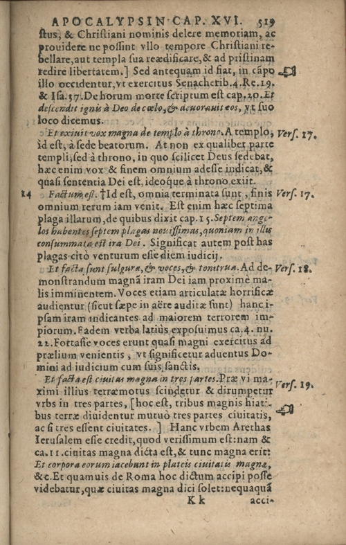 In sacram beati Ioannis Apostoli and Evangelistae Apocalypsin Commentarii by Francisci Riberae, Presbyteri Societatis Iesu, 1602 edition in Latin - read online free