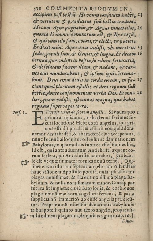 In sacram beati Ioannis Apostoli and Evangelistae Apocalypsin Commentarii by Francisci Riberae, Presbyteri Societatis Iesu, 1602 edition in Latin - read online free