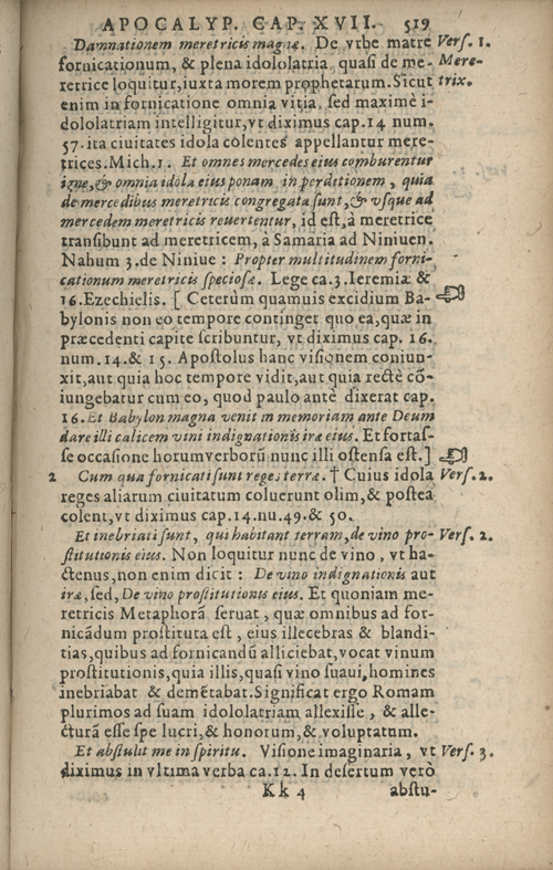 In sacram beati Ioannis Apostoli and Evangelistae Apocalypsin Commentarii by Francisci Riberae, Presbyteri Societatis Iesu, 1602 edition in Latin - read online free