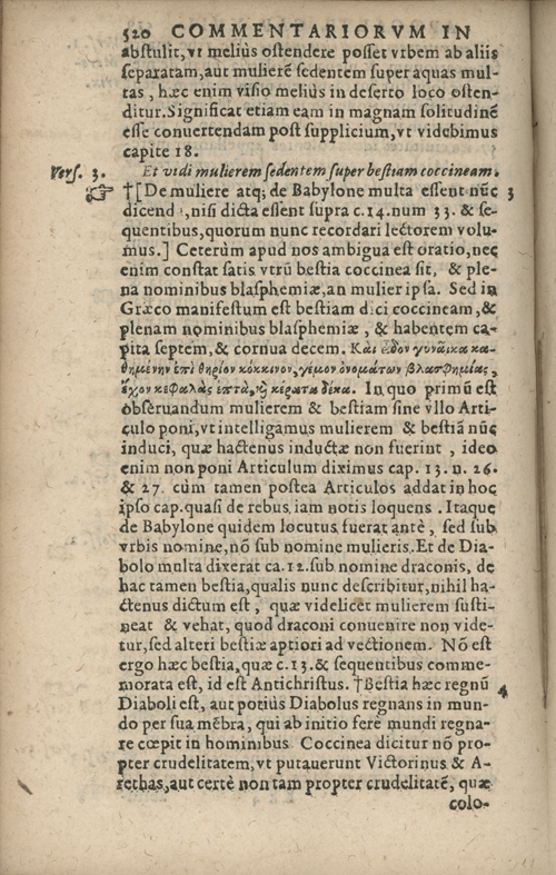 In sacram beati Ioannis Apostoli and Evangelistae Apocalypsin Commentarii by Francisci Riberae, Presbyteri Societatis Iesu, 1602 edition in Latin - read online free
