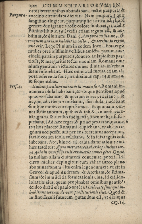 In sacram beati Ioannis Apostoli and Evangelistae Apocalypsin Commentarii by Francisci Riberae, Presbyteri Societatis Iesu, 1602 edition in Latin - read online free