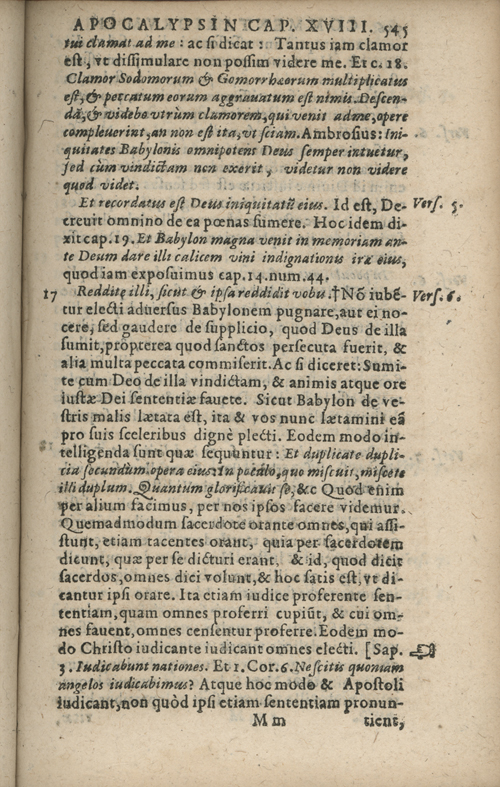 In sacram beati Ioannis Apostoli and Evangelistae Apocalypsin Commentarii by Francisci Riberae, Presbyteri Societatis Iesu, 1602 edition in Latin - read online free