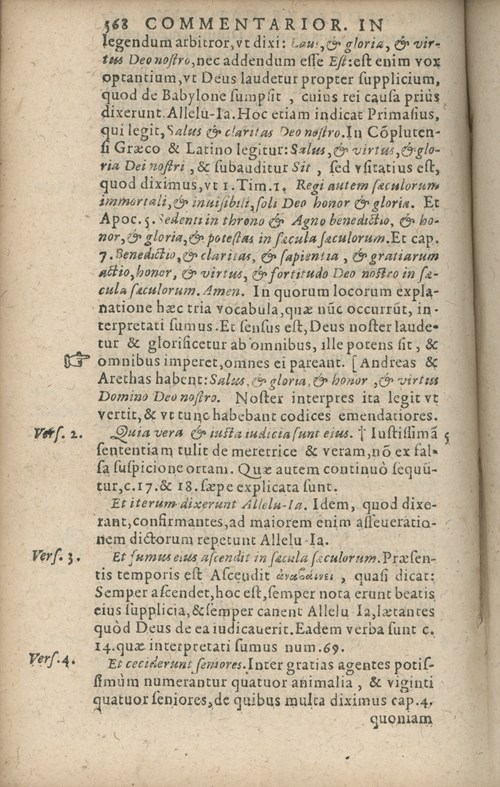 In sacram beati Ioannis Apostoli and Evangelistae Apocalypsin Commentarii by Francisci Riberae, Presbyteri Societatis Iesu, 1602 edition in Latin - read online free
