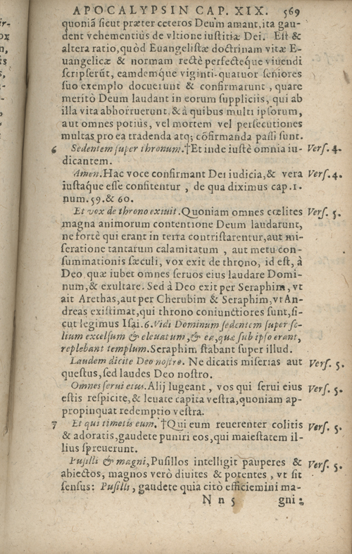 In sacram beati Ioannis Apostoli and Evangelistae Apocalypsin Commentarii by Francisci Riberae, Presbyteri Societatis Iesu, 1602 edition in Latin - read online free