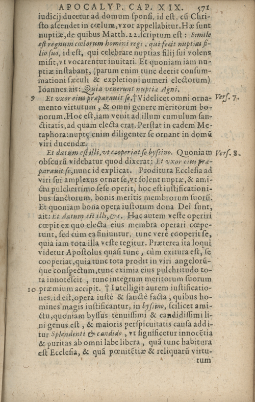 In sacram beati Ioannis Apostoli and Evangelistae Apocalypsin Commentarii by Francisci Riberae, Presbyteri Societatis Iesu, 1602 edition in Latin - read online free