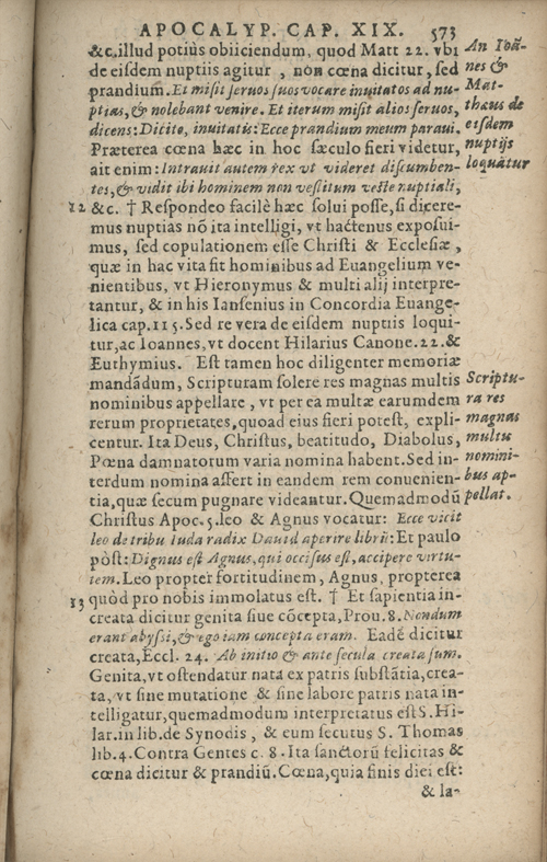In sacram beati Ioannis Apostoli and Evangelistae Apocalypsin Commentarii by Francisci Riberae, Presbyteri Societatis Iesu, 1602 edition in Latin - read online free