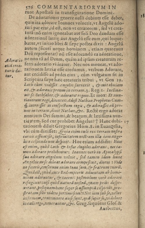 In sacram beati Ioannis Apostoli and Evangelistae Apocalypsin Commentarii by Francisci Riberae, Presbyteri Societatis Iesu, 1602 edition in Latin - read online free