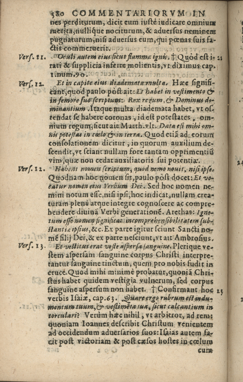 In sacram beati Ioannis Apostoli and Evangelistae Apocalypsin Commentarii by Francisci Riberae, Presbyteri Societatis Iesu, 1602 edition in Latin - read online free