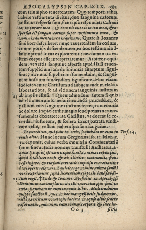 In sacram beati Ioannis Apostoli and Evangelistae Apocalypsin Commentarii by Francisci Riberae, Presbyteri Societatis Iesu, 1602 edition in Latin - read online free