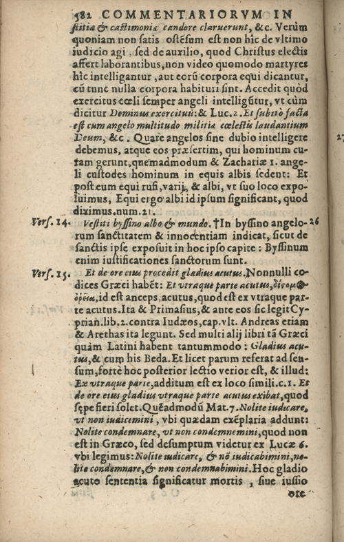 In sacram beati Ioannis Apostoli and Evangelistae Apocalypsin Commentarii by Francisci Riberae, Presbyteri Societatis Iesu, 1602 edition in Latin - read online free