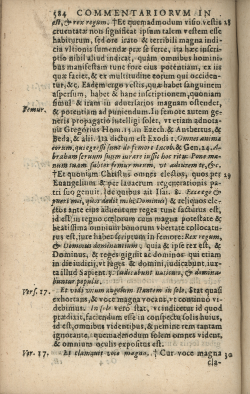 In sacram beati Ioannis Apostoli and Evangelistae Apocalypsin Commentarii by Francisci Riberae, Presbyteri Societatis Iesu, 1602 edition in Latin - read online free