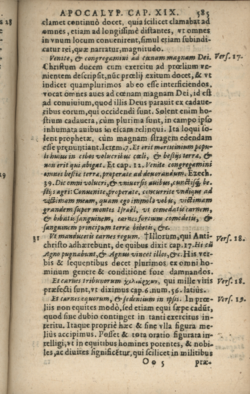 In sacram beati Ioannis Apostoli and Evangelistae Apocalypsin Commentarii by Francisci Riberae, Presbyteri Societatis Iesu, 1602 edition in Latin - read online free