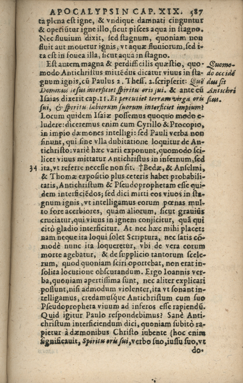 In sacram beati Ioannis Apostoli and Evangelistae Apocalypsin Commentarii by Francisci Riberae, Presbyteri Societatis Iesu, 1602 edition in Latin - read online free