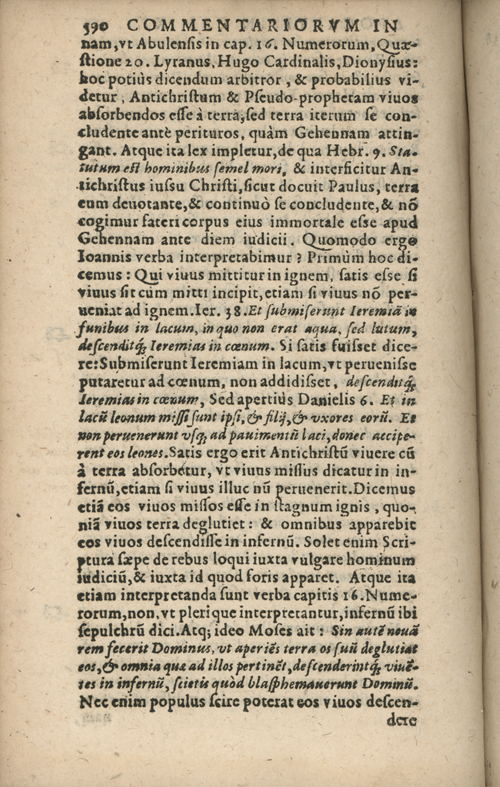 In sacram beati Ioannis Apostoli and Evangelistae Apocalypsin Commentarii by Francisci Riberae, Presbyteri Societatis Iesu, 1602 edition in Latin - read online free