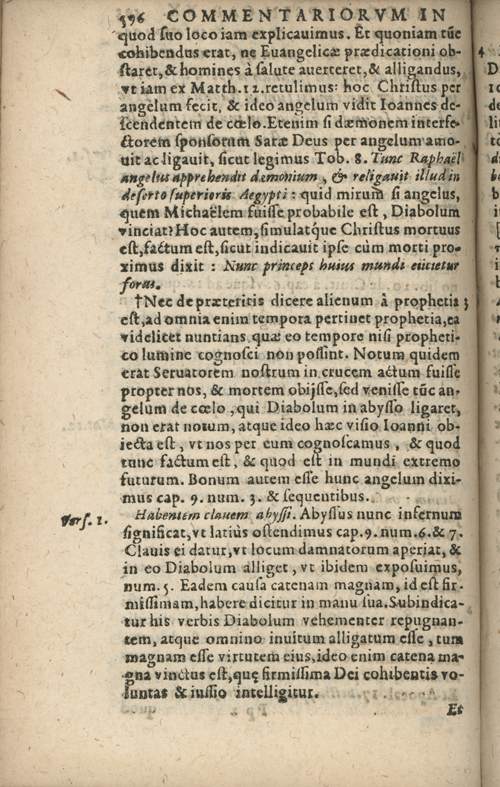 In sacram beati Ioannis Apostoli and Evangelistae Apocalypsin Commentarii by Francisci Riberae, Presbyteri Societatis Iesu, 1602 edition in Latin - read online free