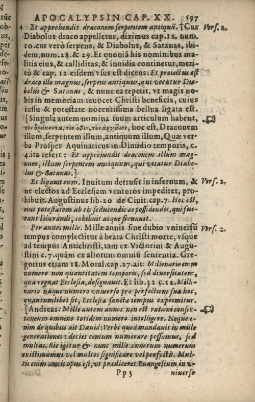 In sacram beati Ioannis Apostoli and Evangelistae Apocalypsin Commentarii by Francisci Riberae, Presbyteri Societatis Iesu, 1602 edition in Latin - read online free